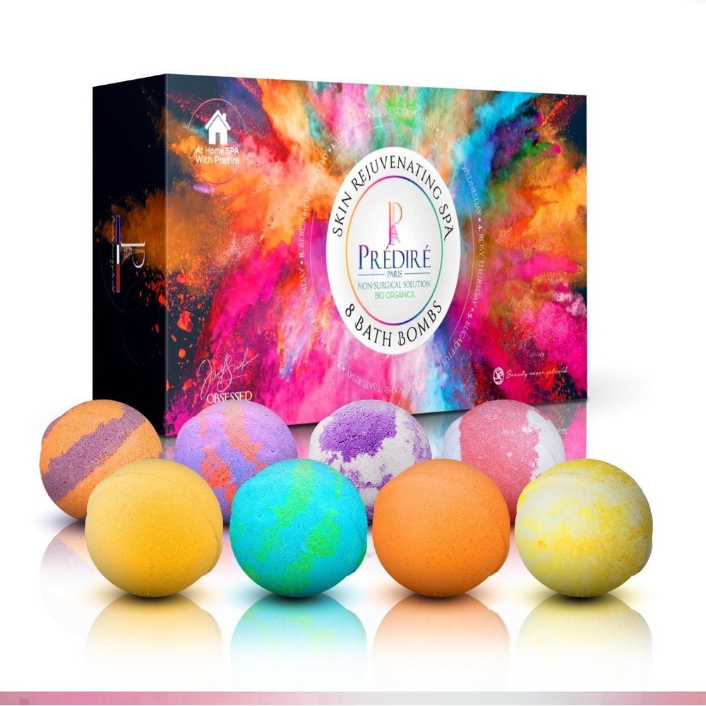 PB 8 BATH-SET PREDIRE PARIS 
Bath Bombs | Skin Rejuvenating Spa